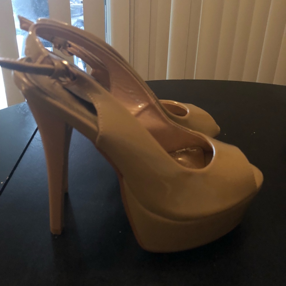 Pageant Swimsuit Platform Heels